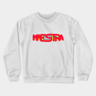 Maestra Espectro De Luz Crewneck Sweatshirt